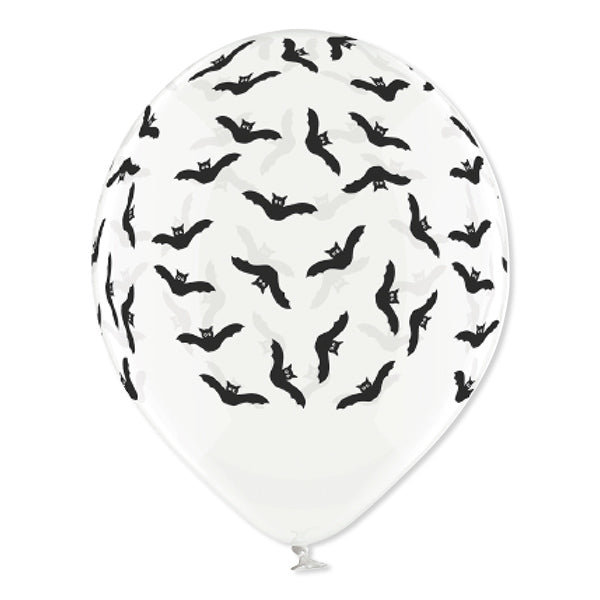 12 Ballons Halloween aus 100% Naturkautschuk