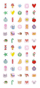 Fingernagel-Tattoos metallic