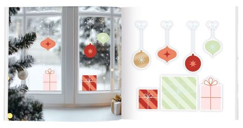 Fenstersticker-Buch Winterwunder