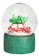 Glitzer-Schneekugel Winterwunder