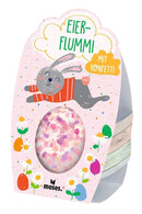 Glitzernder Eier-Flummi Flummi Moses