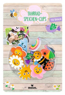 Fröhliche Fahrradspeichen-Clips Speichenklicker Moses