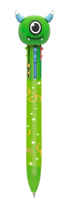 Monster 6-Farb-Gelschreiber