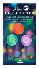 LED-Clip-Licht 3er Set LED Licht Moses