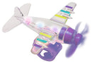 Leuchtender Fahrrad-Flieger Violett Fahrradklingel Moses