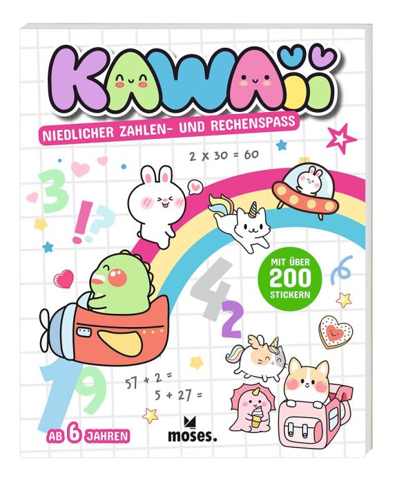 KAWAII Niedlicher Zahlen- und Rechenspaß