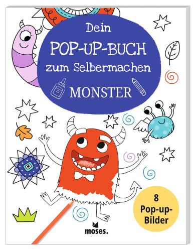 Dein Pop-Up Buch zum Selbermachen Monster