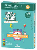 Klick Klack Klug Kartenset Allgemeinwissen ab 5 Jahren Spiele Moses