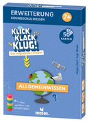 Klick Klack Klug Kartenset Allgemeinwissen ab 7 Jahren Spiele Moses