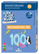 Klick Klack Klug Kartenset Rechnen bis 100 ab 7 Jahren Spiele Moses