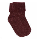 MP Socken Glitzer Iris Wine Red
