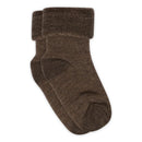 MP Babywollsocken - Braun Melange