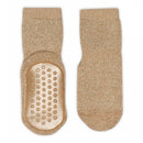 Glitzer Stoppersocken Anti-Rutsch - Golden Tan