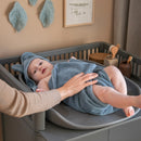 Kapuzenhandtuch Milo powder blue