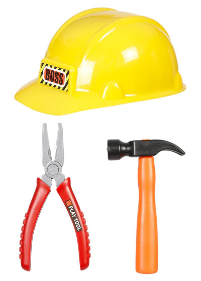 Bauarbeiter - Set  4-7 Jahre