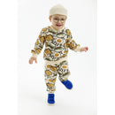 The New Nelson Sweatshirt - White Swan AOP