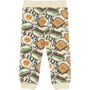 The New Nelson Sweatpants - White Swan AOP