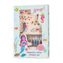 Glitzer Tattoo-Set Schmetterling