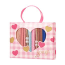 Haargummi Lente pink 24 Stck/Box