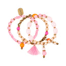 Armband Dottie pink