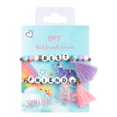 Geschenkset BFF, 2 Armbänder Halskette Souza