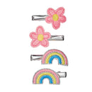Haarspange Mayra Blume Regenbogen Haarspangen Souza