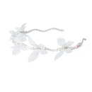 Tiara Famke, Schmetterling, weiß Haarreifen Souza