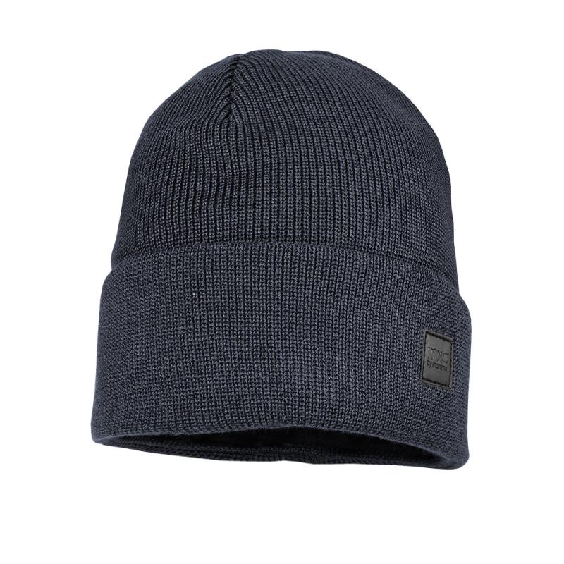 Maximo Beanie mit Umschlag Jerseyfutter midnight