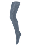 MP Strumpfhose Hanna Wolle Stone Blue