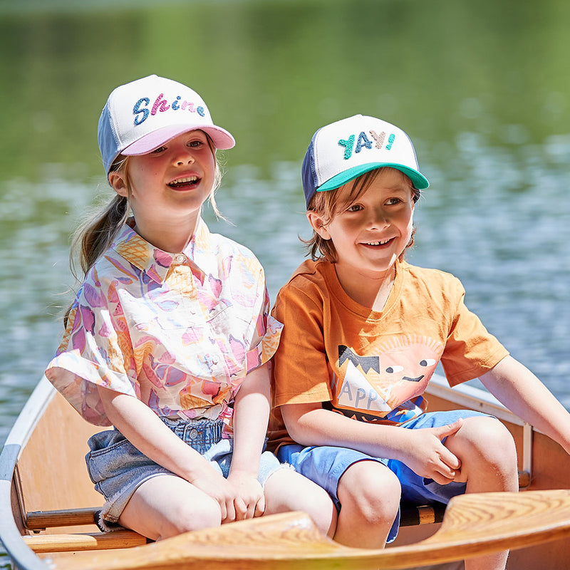 Kids Cap Snap-back Verschluss "Yay"