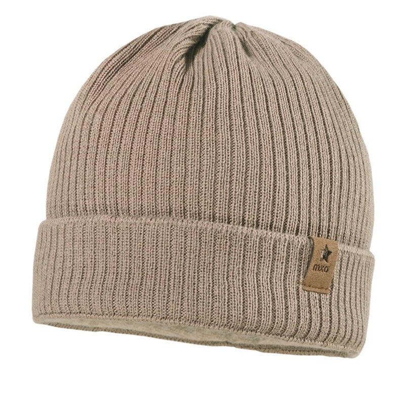 Maximo Beanie mit Umschlag Fleecefutter funghi