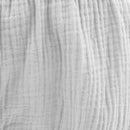 GOTS MINI BOY-Hemd, kurzer Arm Musselinstoff frostgrün