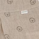 Overall Musselin Beigemeliert Löwe