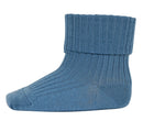 MP Baby Wollsocken Rippe Provincial Blue