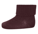MP Baby Wollsocken Rippe Grape Skin