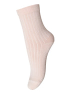 MP Socken Rippe Baumwolle Rose Dust