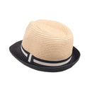 Strohhut Trilby natur/navy