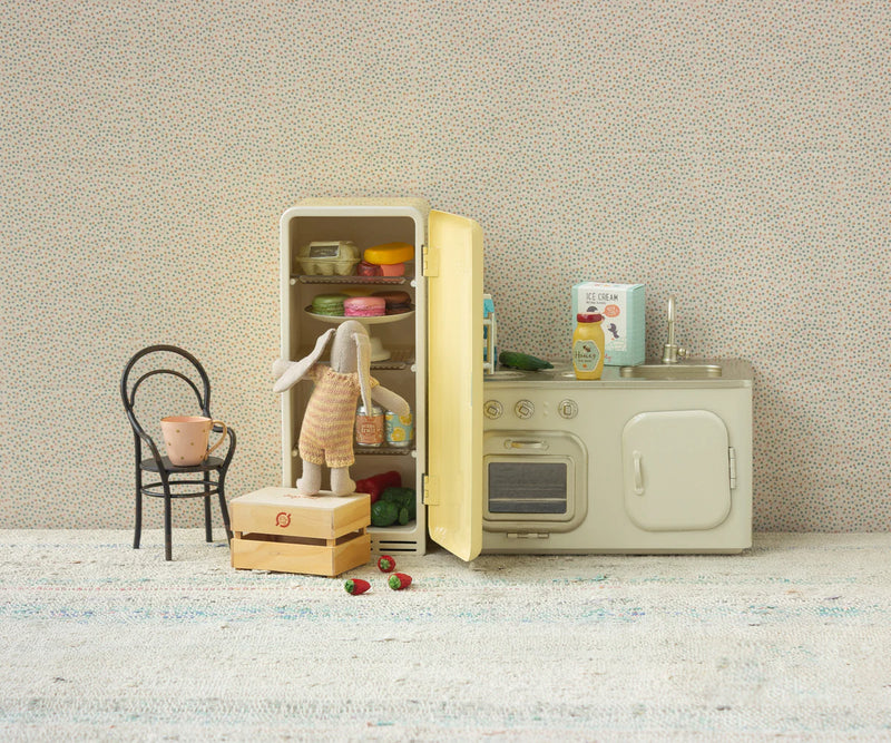 Miniatur Kühlschrank - Yellow