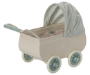 Kinderwagen mit Babymaus - Minze