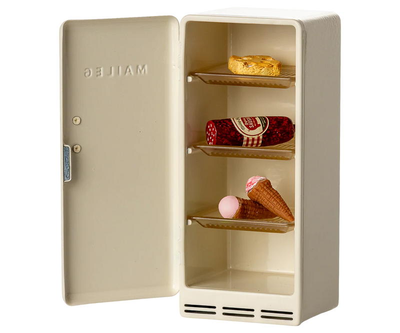 Kühlschrank, Maus - Creme