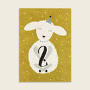 Postkarte Lamm “2”