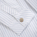 Minymo Hemd gestreift Bright White