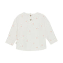 Minymo Langarmshirt Marshmallow White