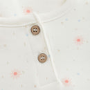 Minymo Langarmshirt Marshmallow White
