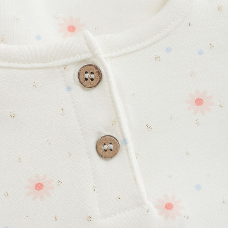 Minymo Langarmshirt Marshmallow White