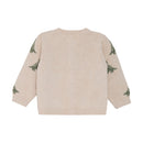 Minymo Strickjacke Dino Light Beige Melange