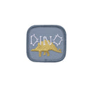 Federtasche Patches Set Jurassic