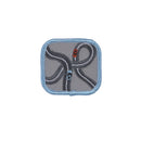 Federtasche Patches Set Rennauto