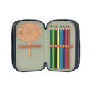 Federtasche Unique Ocean, Navy Blau