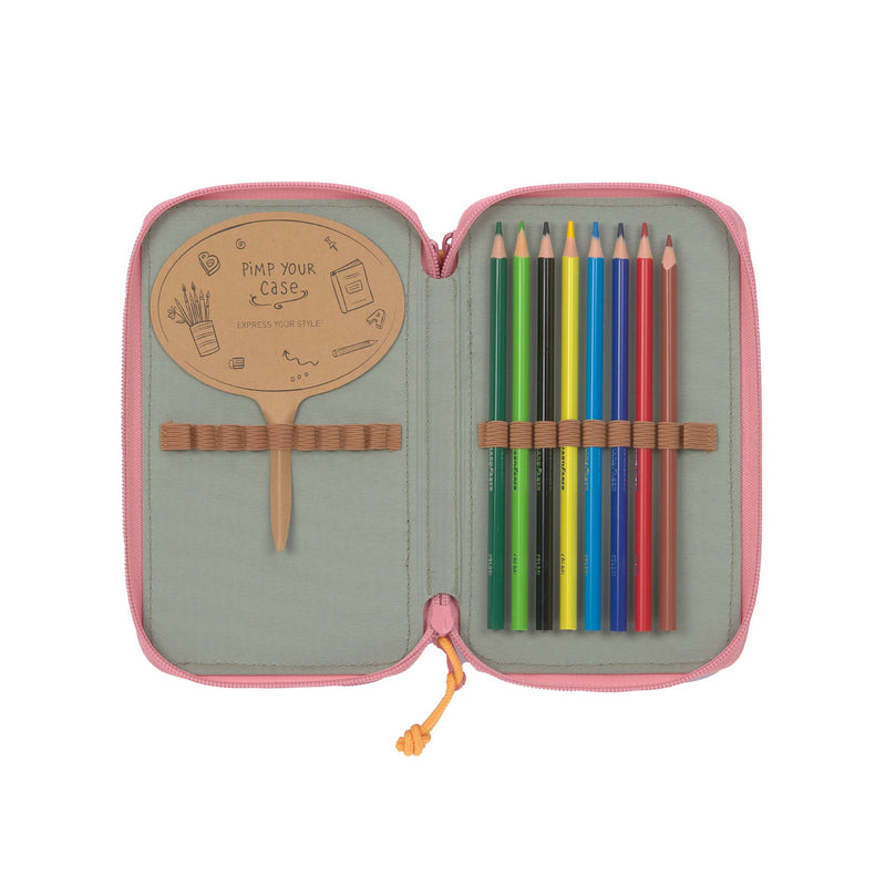 Federtasche Uni Pink